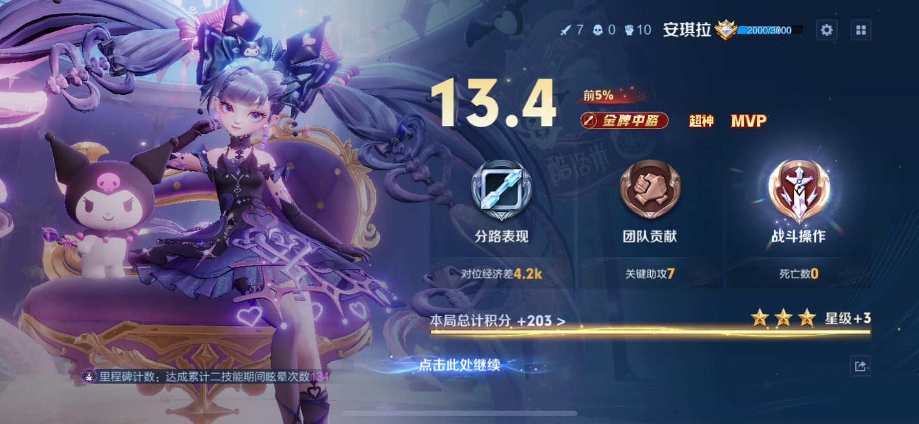 王者三丽鸥联动皮肤一个